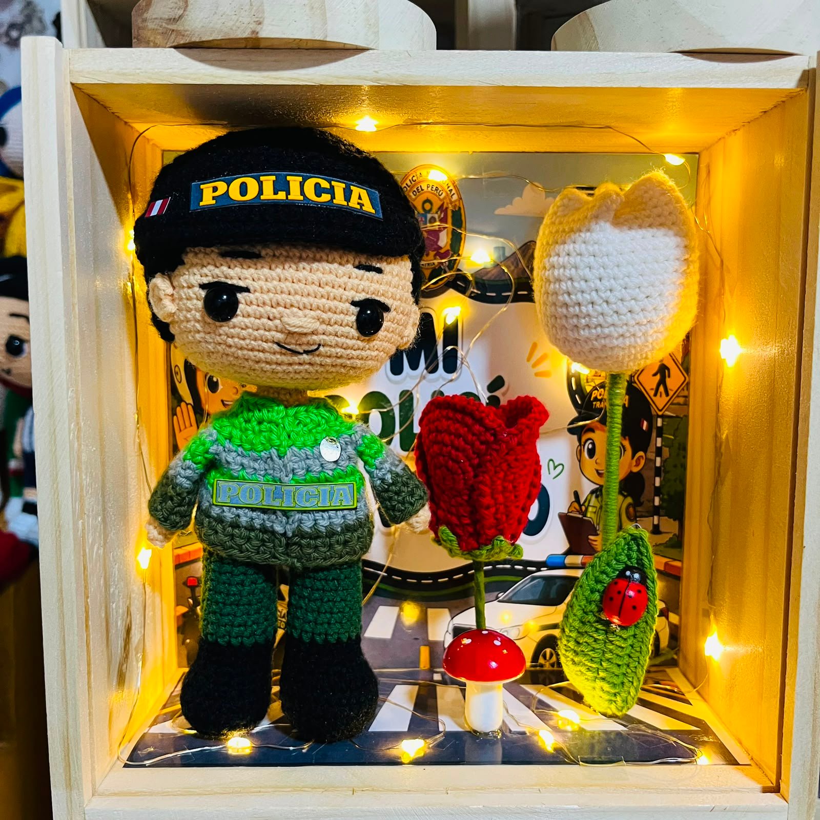 Caja iluminada